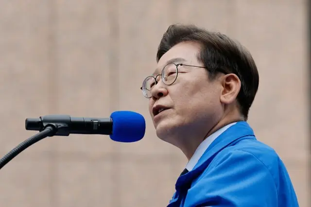 李在明、共に民主党大統領選候補
