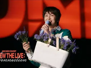 Onew SHINee merilis cuplikan di balik layar dari konser solonya "ONEW THE LIVE: CONNECTION"... "Berhubungan dengan penggemar adalah sebuah kebahagiaan tersendiri"
