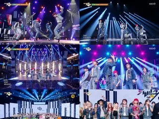 BOYNEXTDOOR mengumpulkan trofi... Setelah "Music Bank" mereka juga menempati posisi pertama di "Music Bank"