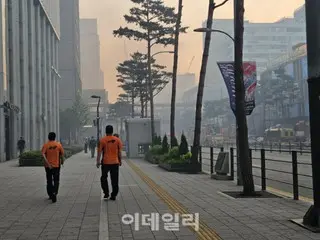 Kebakaran di Seoul sebabkan sakit mata... Warga dan turis "berlarian dalam kebingungan" akibat asap