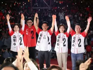 Kim Moon-soo menyerukan "pencegahan kediktatoran antipeluru" dalam pidato terakhir pemilihan presiden Korea Selatan