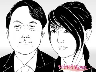 Mantan Presiden Yoon Seok-yeo dan istrinya memberikan suara di dekat kediaman mereka di Seocho-gu, Seoul (Korea Selatan)
