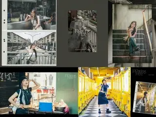 Solar MAMAMOO mengungkap foto konsep untuk single Cina pertamanya... mode rok unik