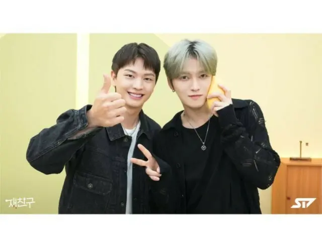 J-JUN, ukurannya sama dengan mangga!? … Yuk Seong Jae (BTOB) dan J-JUN punya wajah kecil