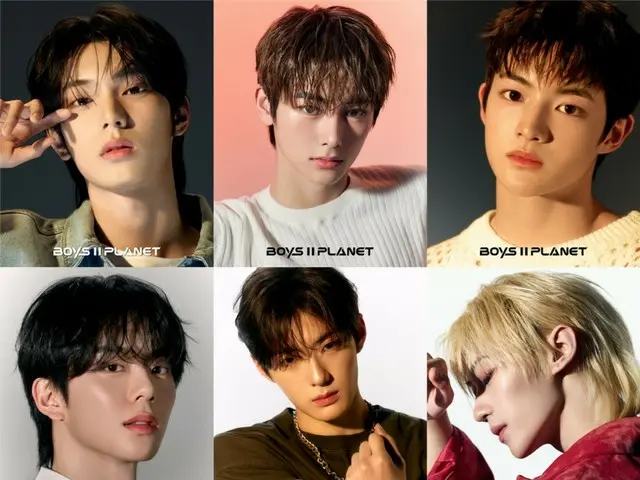 "BOYS II PLANET" merilis poster visual dari enam peserta... kesan yang kuat