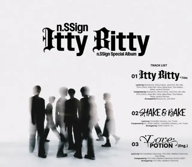 「n.SSign」、スペシャルアルバムのタイトル曲は「Itty Bitty」
