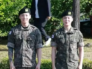 [Laporan Video] "BTS" JUNG KOOK & JIMIN, tersenyum saat mereka meninggalkan militer