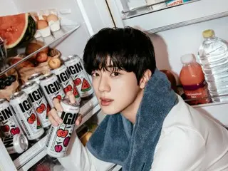 JIN BTS terpilih sebagai duta global untuk merek minuman beralkohol IGIN