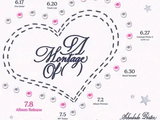 VIVIZ merilis poster jadwal untuk album lengkap pertama "A Montage of ( )"... comeback pada 8 Juli