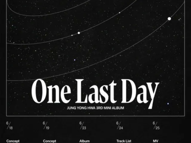 Jung Yong Hwa CNBLUE merilis poster rencana "One Last Day"...ekspektasi meningkat untuk comeback