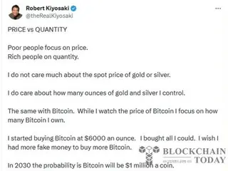 Penulis "Rich Dad Poor Dad" Memprediksi Bitcoin Akan Mencapai $1 Juta pada Tahun 2030