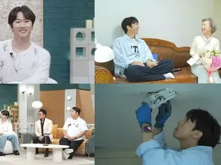 Jang Woo Hyuk (HOT), dengan buket bunga di tangannya, "Pergi ke rumah gadis yang akan menghabiskan sisa hidupku bersamanya" = "Kelas Pengantin Pria"