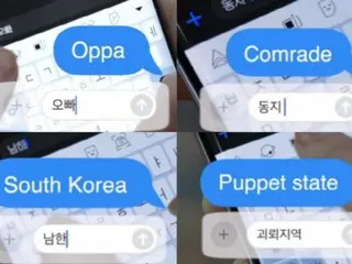Jika Anda menyimpan "oppa" di ponsel Anda di Korea Utara, emoji hati juga dilarang.