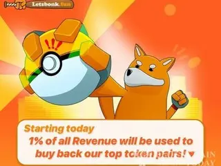 Let'sBonk Mengumumkan "1% dari Total Pendapatan Akan Digunakan untuk Pembelian Kembali Token Ekosistem BONK"