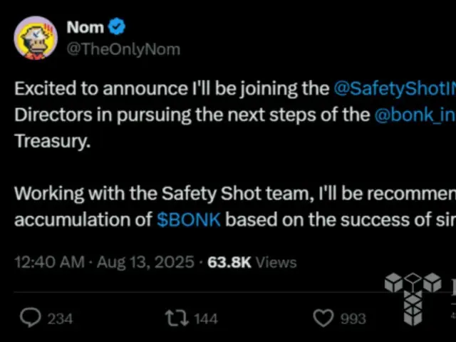 Bonk menandatangani kemitraan senilai $25 juta dengan perusahaan yang terdaftar di Nasdaq untuk mempercepat ekspansi ke keuangan tradisional