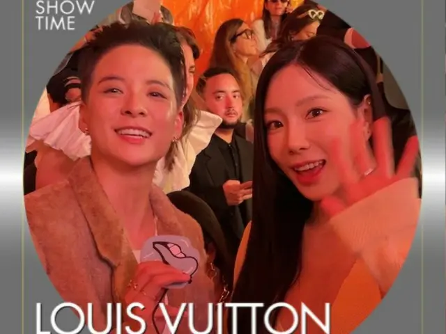 Taeyeon "SNSD (Girls' Generation)" bersatu kembali dengan "f(x)" AMBER di Paris untuk pertama kalinya setelah sekian lama (termasuk video)