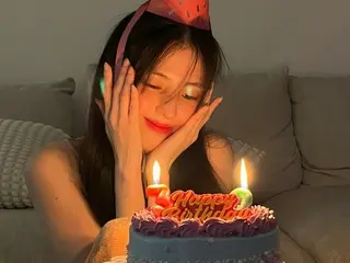 Aktris Han So Hee, pesta ulang tahun lebih awal? ...Cinta meledak di depan kue