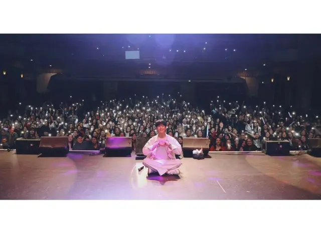 Aktor Jung HaeIn menyelesaikan fanmeeting di Los Angeles