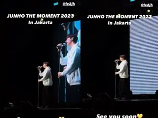 Junho "2PM" menghangatkan hati penggemar di Jakarta dengan "JUNHO THE MOMENT"