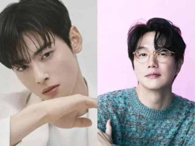 Cha Eun Woo berperan sebagai MC untuk pertama kalinya di Golden Disc...Dibintangi bersama Sung Si Kyung