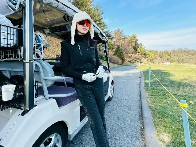 Aktris Son Ye Jin mengungkapkan status terkini... “Di hari bersalju, golf terakhir tahun ini”