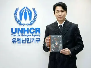 Aktor Jung Woo Sung mempromosikan buku untuk pengungsi... Menyebarkan pengaruh baik