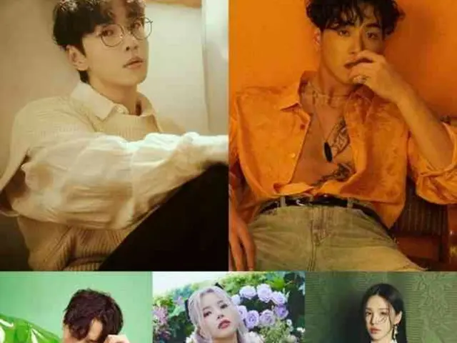 Lee Seok-hoon & Baekho (dari NU'EST) & Eunkwang (BTOB) & Sora (MAMAMOO) & WENDY, program survival baru "BUILD"
 Bergabung dengan komite juri “UP”