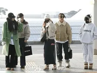 [Foto bandara] "New Jeans" berangkat ke Jepang dengan langkah ringan dan gaya kasar ~