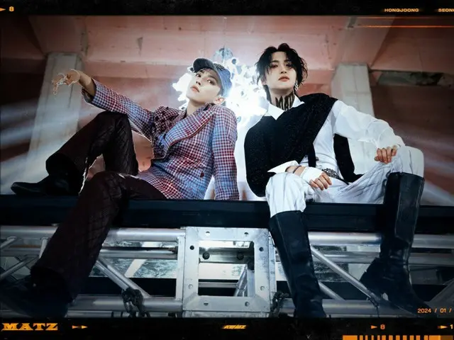 "ATEEZ" Hongjoong & Seonghwa merilis gambar teaser lagu unit "MATZ"...MV yang dirilis pada tanggal 3