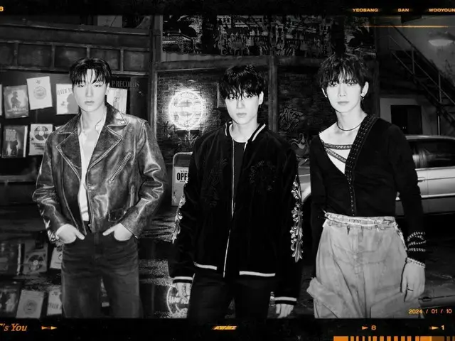 Yeosang, San, dan Wooyoung "ATEEZ" merilis gambar teaser untuk MV lagu unit mereka "IT's You"... Suasana monokrom yang menawan