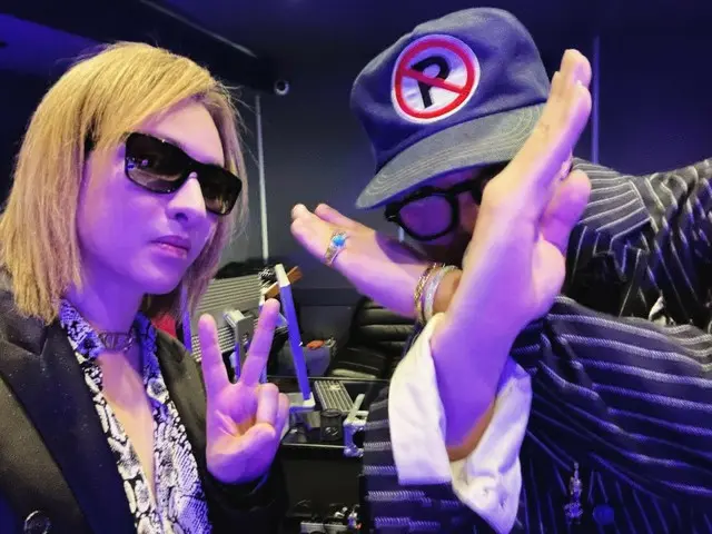 YOSHIKI merilis dua gambar dengan “BIGBANG” G-DRAGON… Bagaimanapun juga, keduanya sedang rekaman bersama!