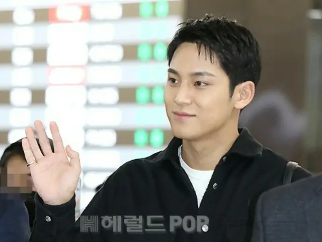 [Foto bandara] "SEVENTEEN" Mingyu kembali ke Korea dari Jepang~... Sebuah visual yang mencerahkan bandara