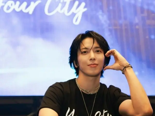 Jung Yong Hwa CNBLUE sangat terkesan dengan Kontes Solo Nagoya... "Saya sangat bahagia selama dua hari. Saya memberikan segalanya!! Panas sekali."