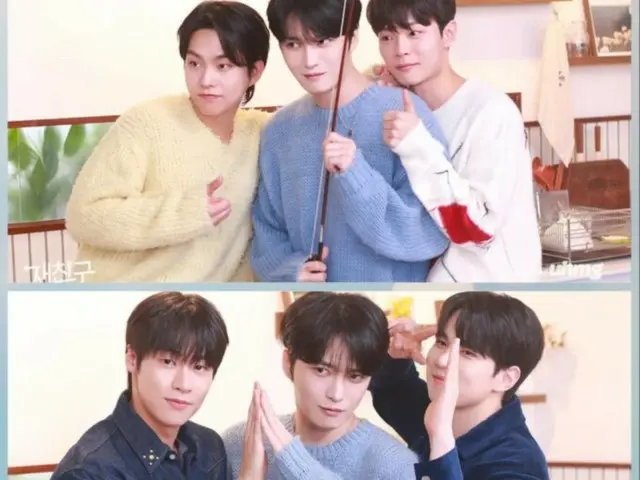 Jaejung merilis foto kenangan dengan "N.Flying" & "LUCY"... "Kita perlu menyebarkan berita tentang betapa berbakat dan hebatnya mereka" (termasuk video)