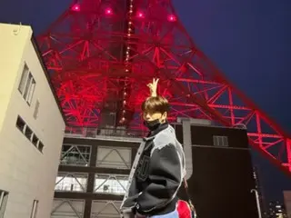 Visual Jaejung bersinar di bawah Menara Tokyo... "Kirari"
