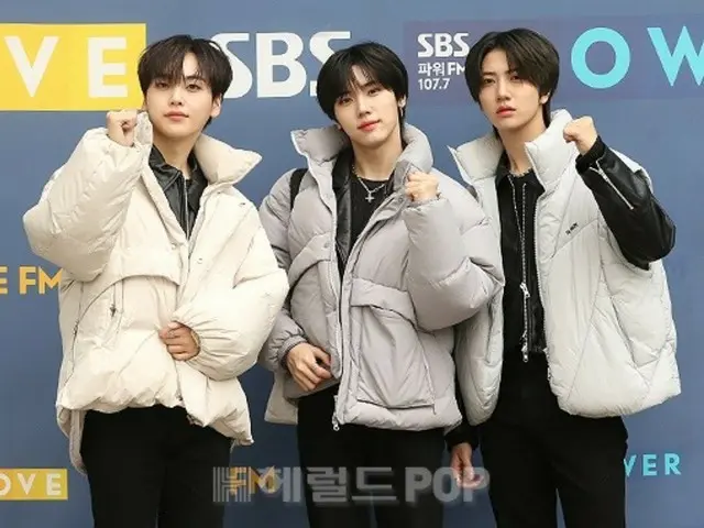 [Foto] “CRAVITY” Wonjin, Hyunjun, dan Sungmin datang untuk “Power Time”!