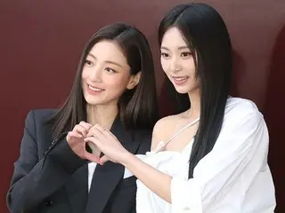 [Foto] "TWICE" Jihyo dan Tzuyu menghadiri acara Gucci... Hati persahabatan