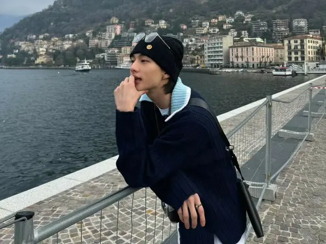 Hyunjin "Stray Kids" merilis off-shot di Italia...Visual yang mempesona