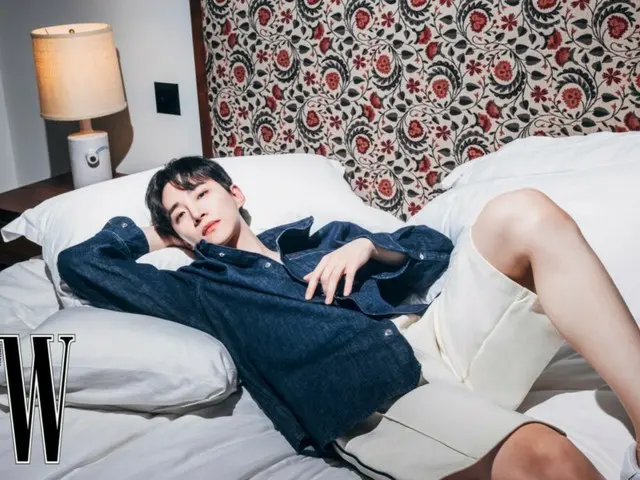 Pratinjau gravure "2PM" Junho edisi April dari "W KOREA"... Tampilan nyaman di New York