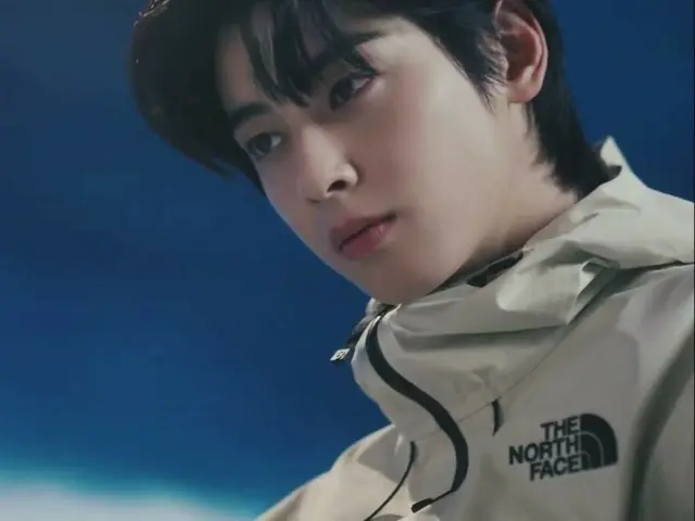 Cha Eun Woo "ASTRO" memancarkan pesona yang tajam dengan penampilan luar ruangan musim semi (dengan video)