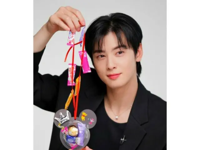 "ASTRO" Cha Eun Woo, pesona manis dan manis seperti permen...Di balik layar pembuatan konten