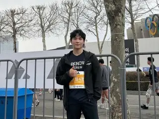 Im Siwan berpartisipasi dalam kursus Seoul Marathon 10km hari ini (17)...Selesai dalam 45 menit (dengan video)