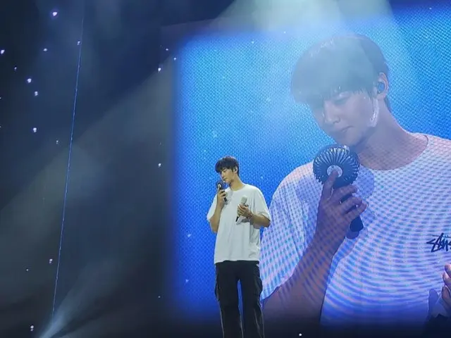 “ASTRO” Cha Eun Woo memberikan pidato terima kasih setelah konser penggemar di Filipina “Thank u Philippines”