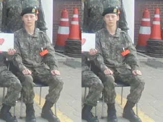 Status pertama Hwang Min-hyun setelah bergabung dengan militer terungkap...Visual tampan yang terlihat bagus dalam seragam militer