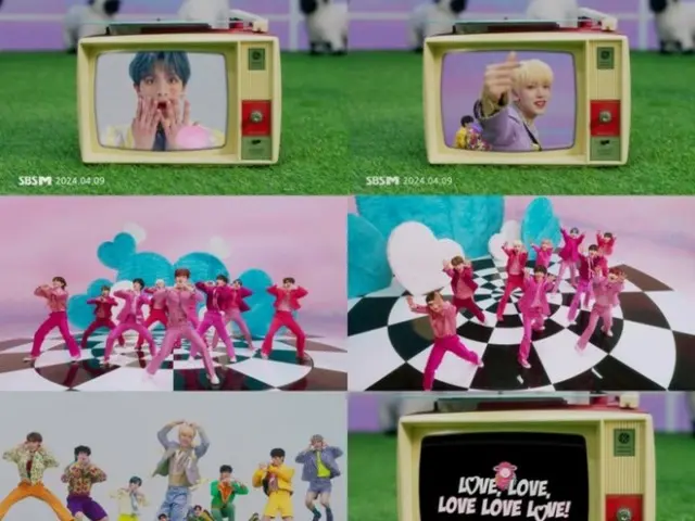 "n.Ssign" merilis teaser MV untuk lagu utama ketiga "Love, Love, Love Love Love!"