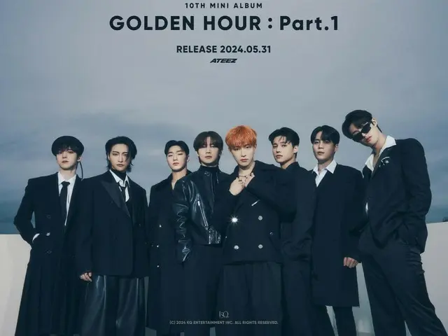 "ATEEZ" merilis semua foto konsep album baru "GOLDEN HOUR: Part.1"... Kecantikan seksi yang maskulin