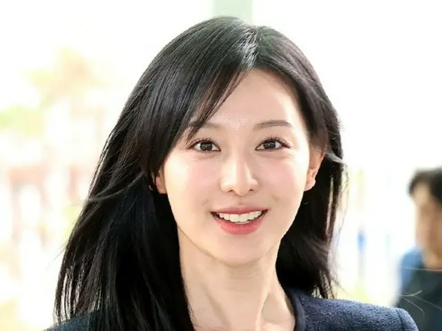 [Foto bandara] Aktris Kim JiWoo-won, "dewi visual" di pagi hari