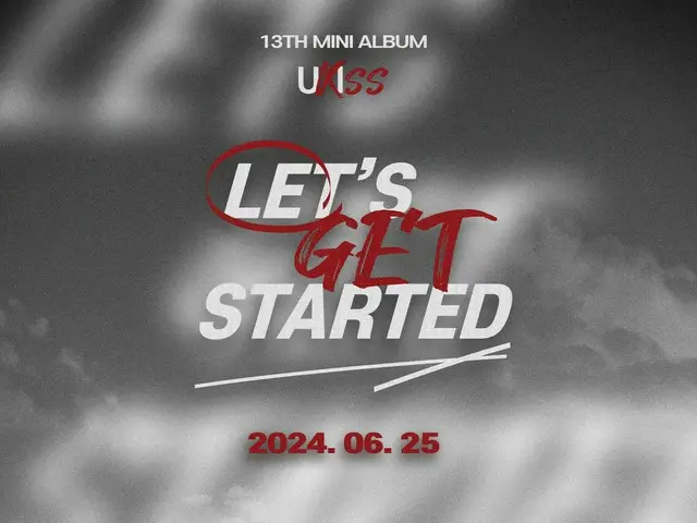 "U-KISS" merilis album baru "LET'S GET STARTED" hari ini (25)... Pratinjau penampilan rock yang menyegarkan