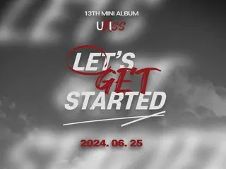 "U-KISS" merilis album baru "LET'S GET STARTED" hari ini (25)... Pratinjau penampilan rock yang menyegarkan