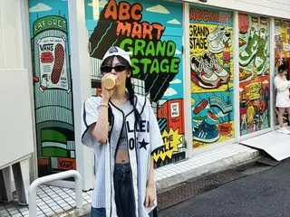 "aespa" Ning Ning merilis foto harian di Tokyo... Seperti inilah tampilan pakaian kasualnya